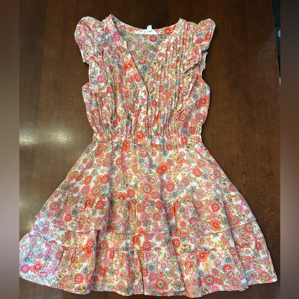 Steve Madden Kianna Pink Floral Mini Dress